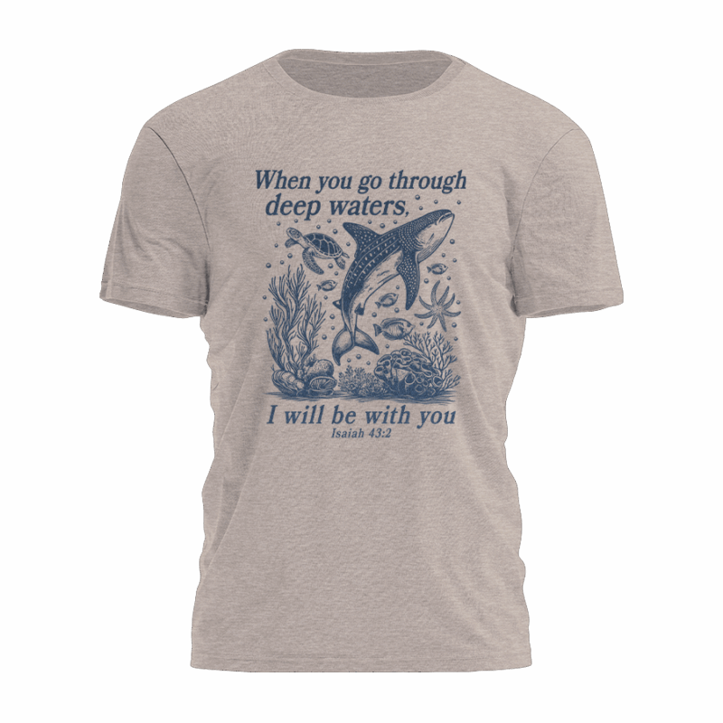 Camric Deep Waters Graphic Tee – Stylish Unisex Shirt