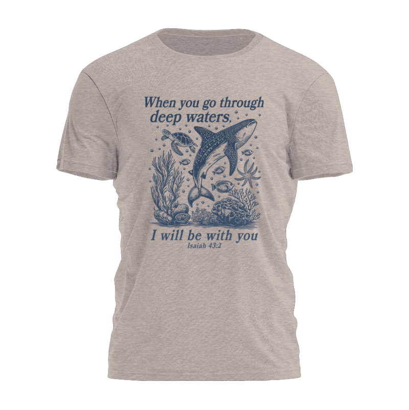 Camric Deep Waters Graphic Tee – Stylish Unisex Shirt