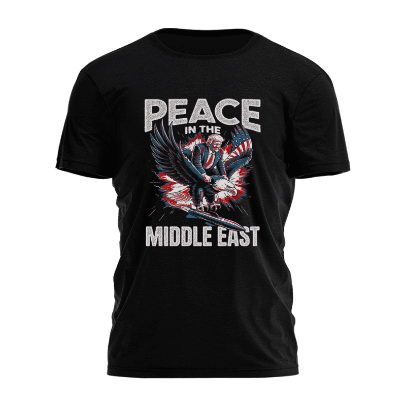 Camric Peace in the Middle East Graphic Tee – Thoughtful Unisex Shirt