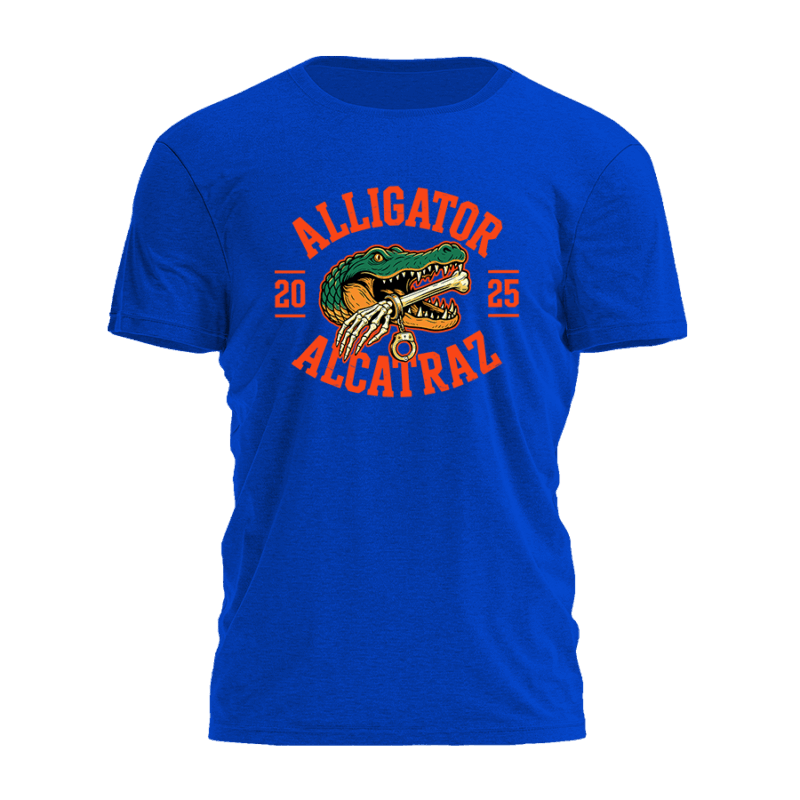 Camric Alligator Alcatraz Univ FL Graphic Tee – Trendy Unisex Shirt
